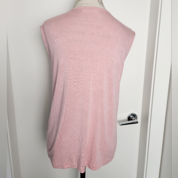 Jelly Pink Sleeveless Shirt - Picture 7 of 10